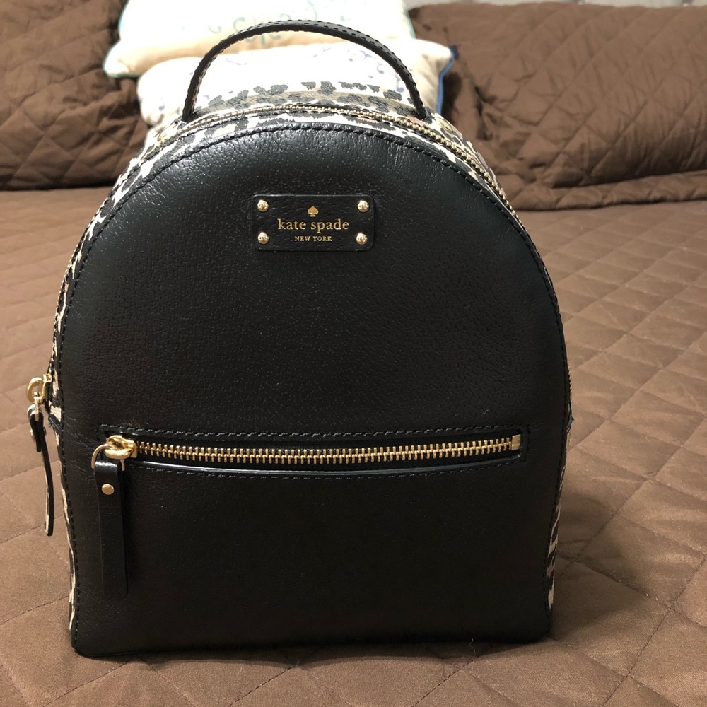 Kate Spade Leopard Sammi backpack